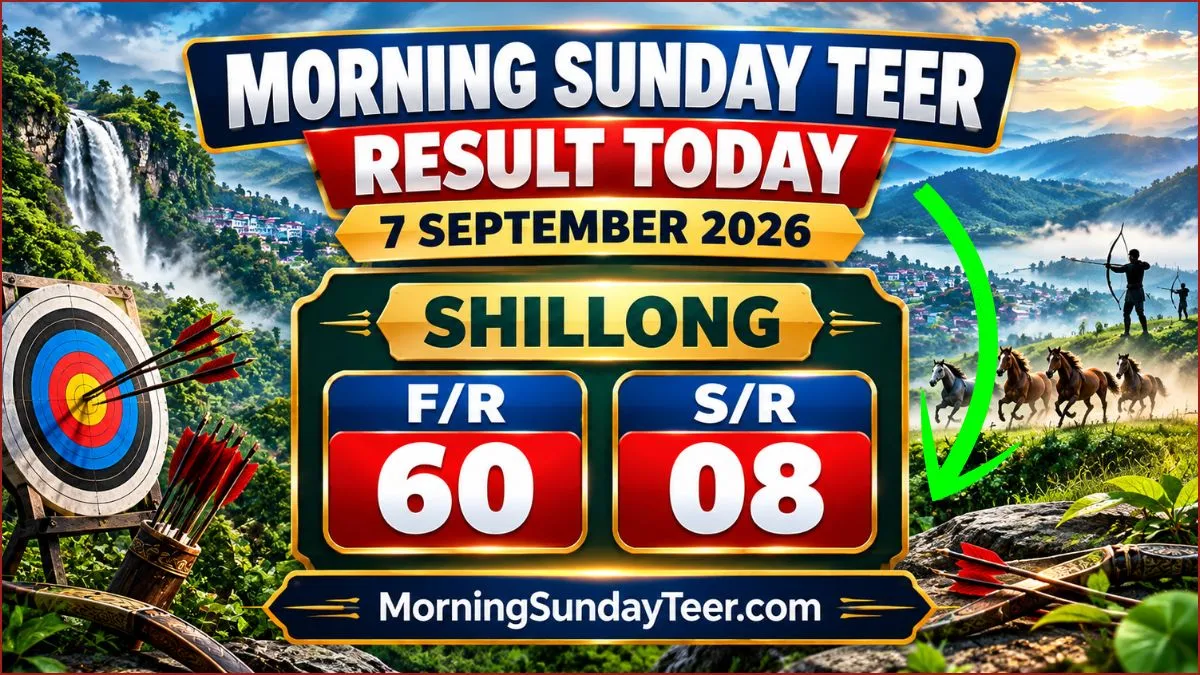 Morning Sunday Teer Result 7 September 2026 – F/R & S/R